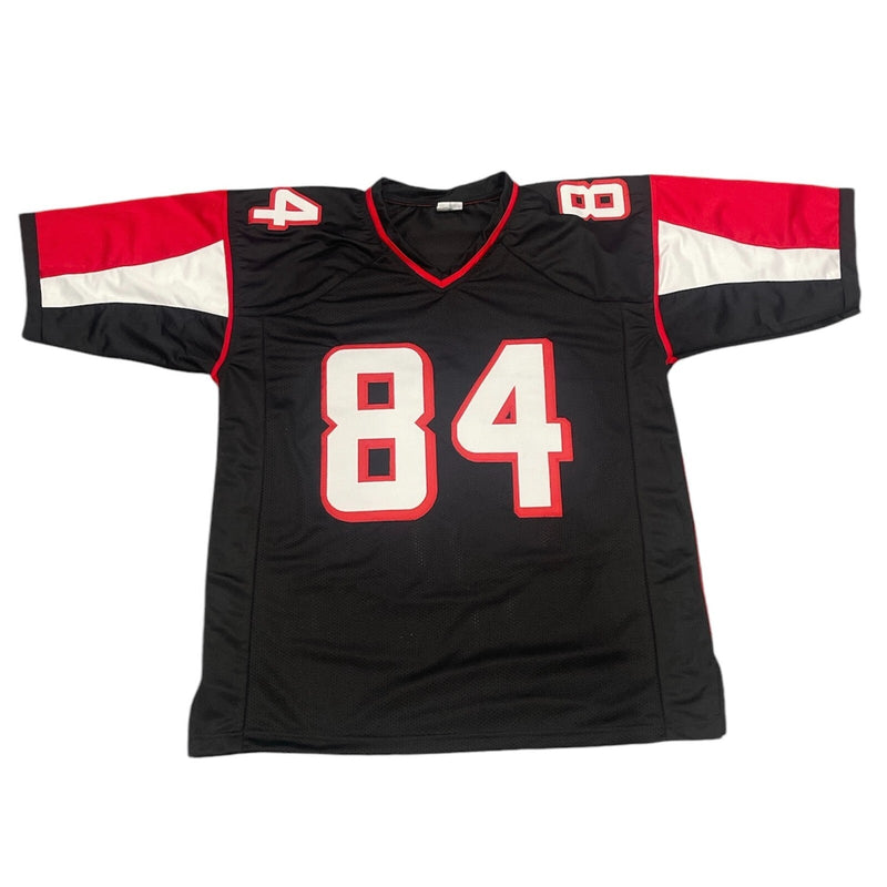Roddy White Signed Atlanta Falcons Custom Jersey Beckett Witness BAS COA