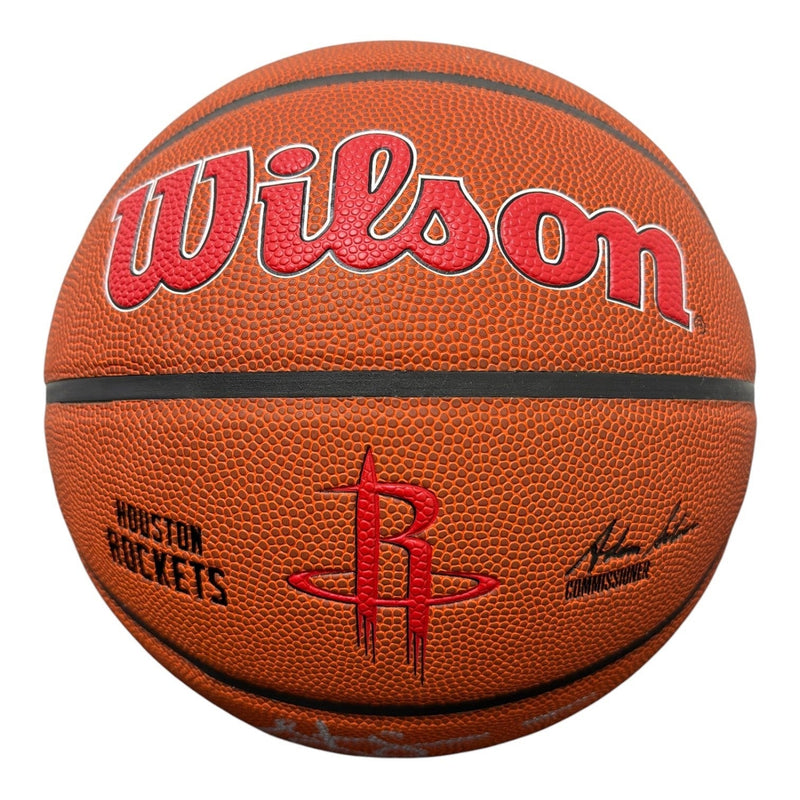 Steve Francis Signed Houston Rockets Wilson NBA Basketball w/ 2000 ROY JSA W COA