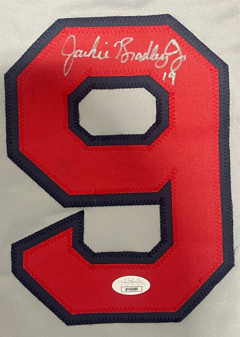 Jackie Bradley Jr Signed Autographed Boston Red Sox Custom Jersey JSA COA
