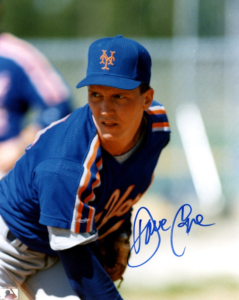 David Cone Signed Autographed New York Mets 8x10 Photo LSCM COA