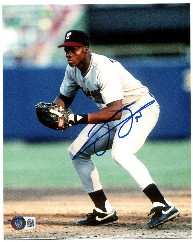 Frank Thomas Signed Chicago White Sox 8x10 Photo Beckett Witness BAS COA #2