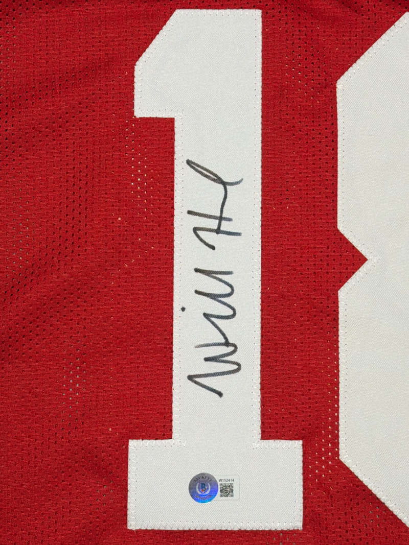 Will Howard Signed Ohio State Buckeyes Custom Jersey Beckett Witness BAS COA