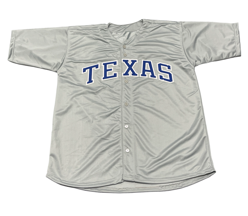Julio Franco Signed Texas Rangers Custom Jersey Beckett Witness BAS COA