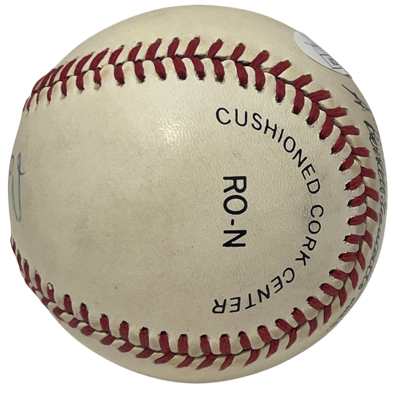 Fernando Valenzuela Signed Rawlings National League Baseball Dodgers JSA COA D