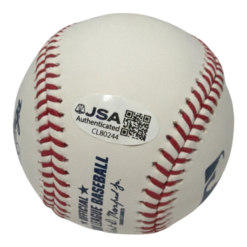 Joe West Signed Autographed ROMLB Baseball w/ Cowboy JSA COA
