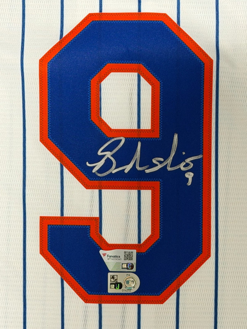 Brandon Nimmo Signed Autographed New York Mets Nike Jersey FANATICS COA