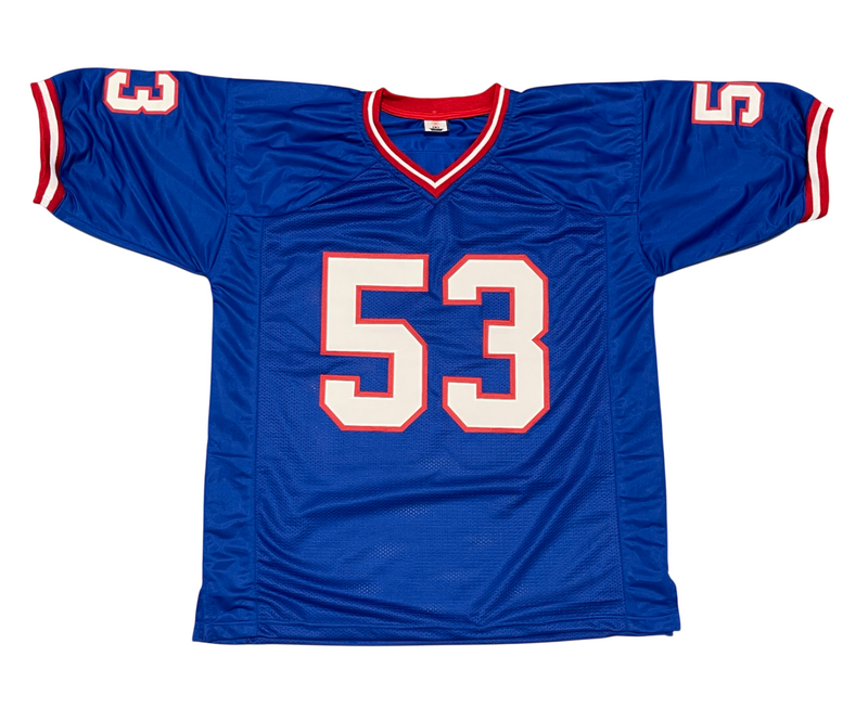 Harry Carson Signed New York Giants Custom Jersey w/ HOF 2006 Beckett W BAS COA