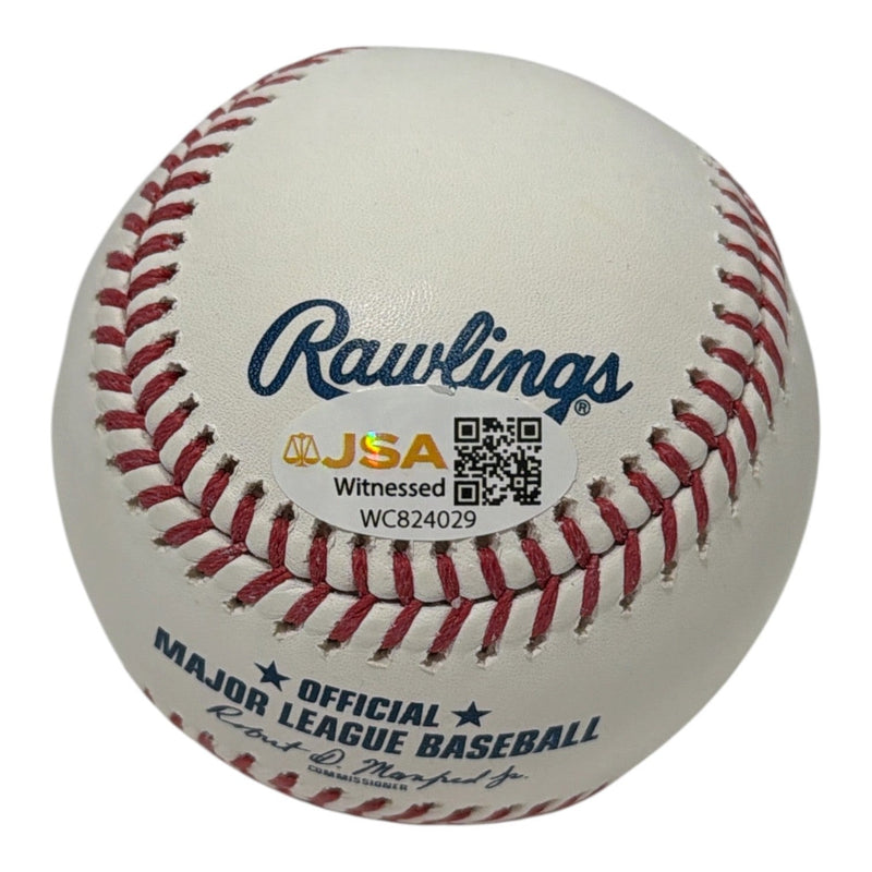 Joba Chamberlain Signed Autographed ROMLB Baseball w/ Joba Rules JSA Witness COA