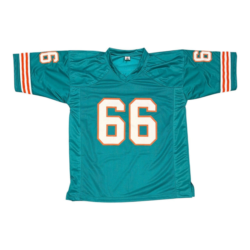 Larry Little Signed Autographed Miami Dolphins Custom Jersey JSA Witness COA