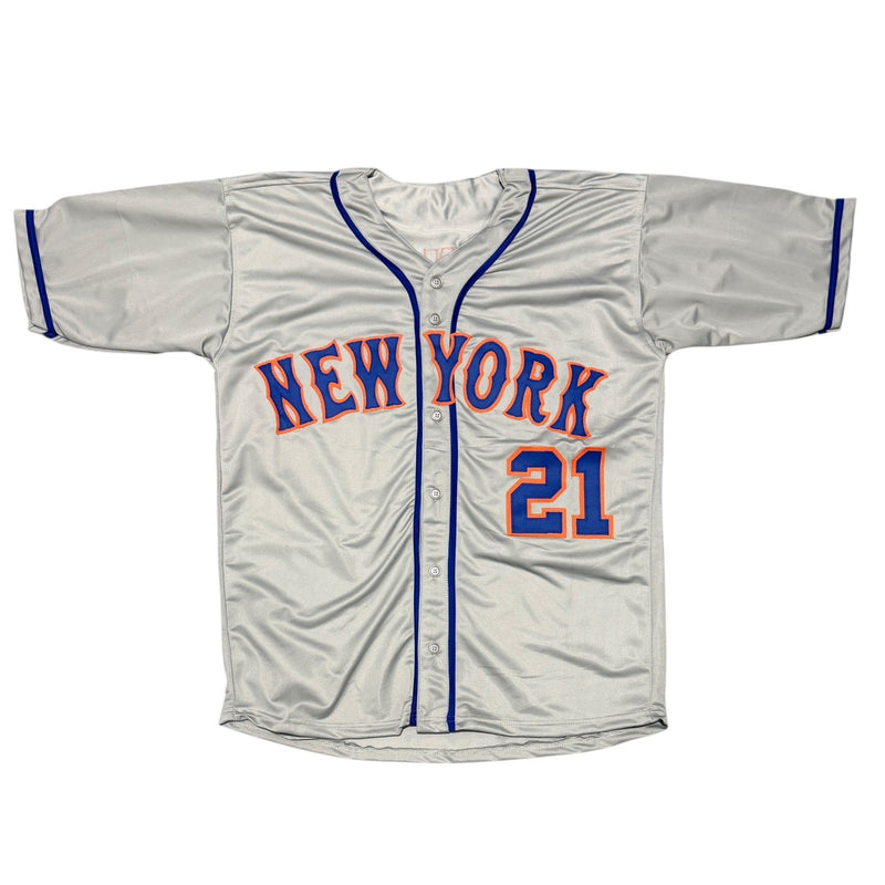 Cleon Jones Signed New York Mets Custom Jersey w/ 69 WSC JSA Witness COA