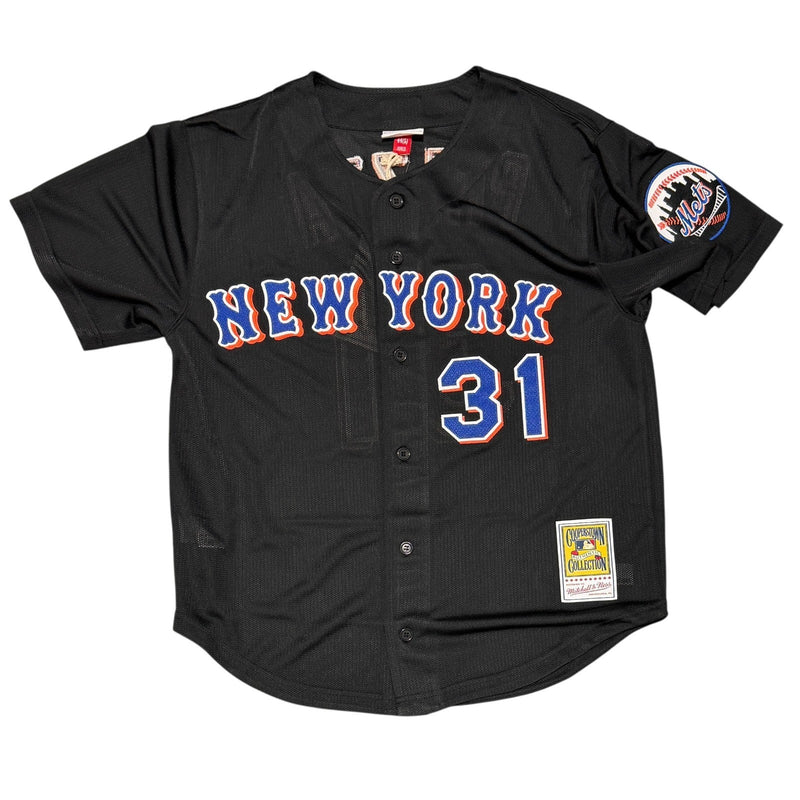 Mike Piazza Signed New York Mets Mitchell & Ness Jersey Fanatics COA + MLB HOLO