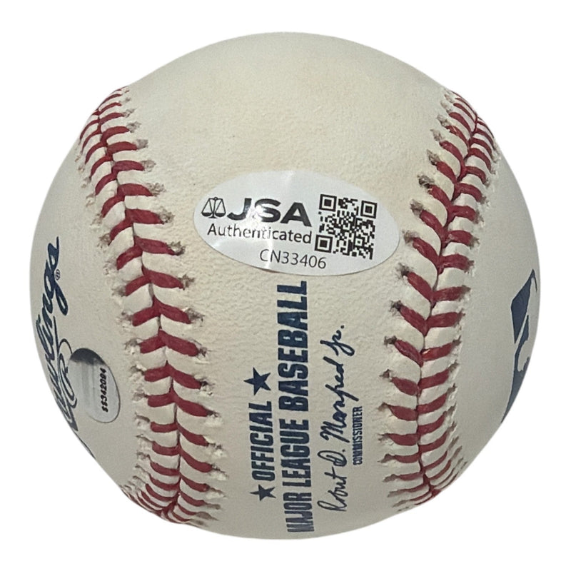 Jeff McNeil Signed Autographed ROMLB Baseball JSA COA Mets Oakland Athletics
