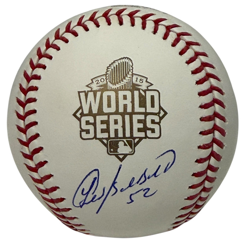 Yoenis Cespedes Signed Autographed 2015 World Series Baseball JSA Witness COA