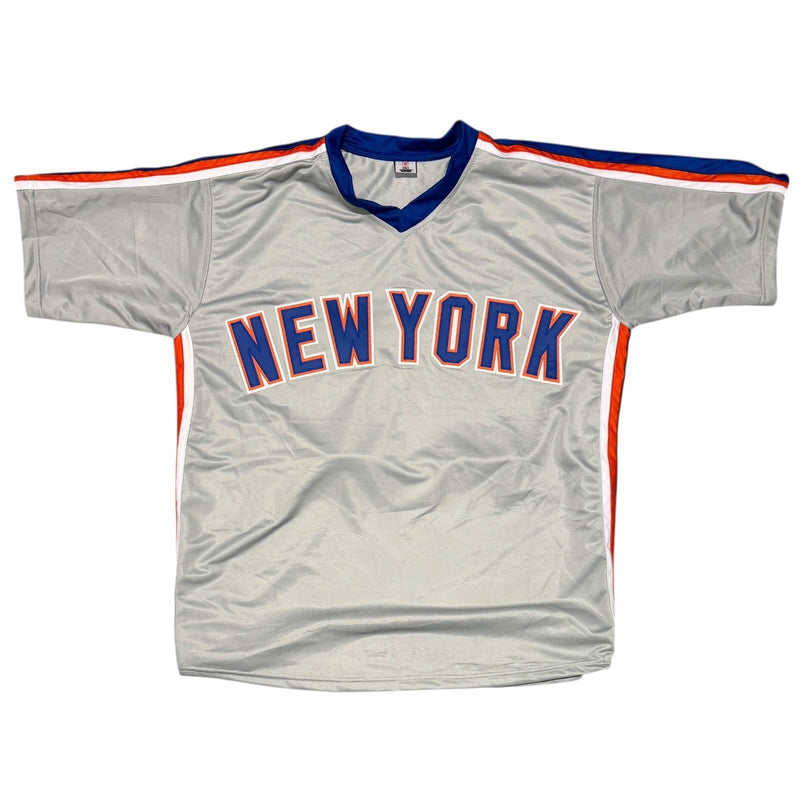 Howard Johnson Signed New York Mets Custom Jersey w/ 86 WS Champs JSA Wit COA