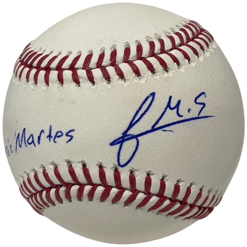 Francis Martes Signed Full Name ROMLB Baseball Houston Astros LSCM COA