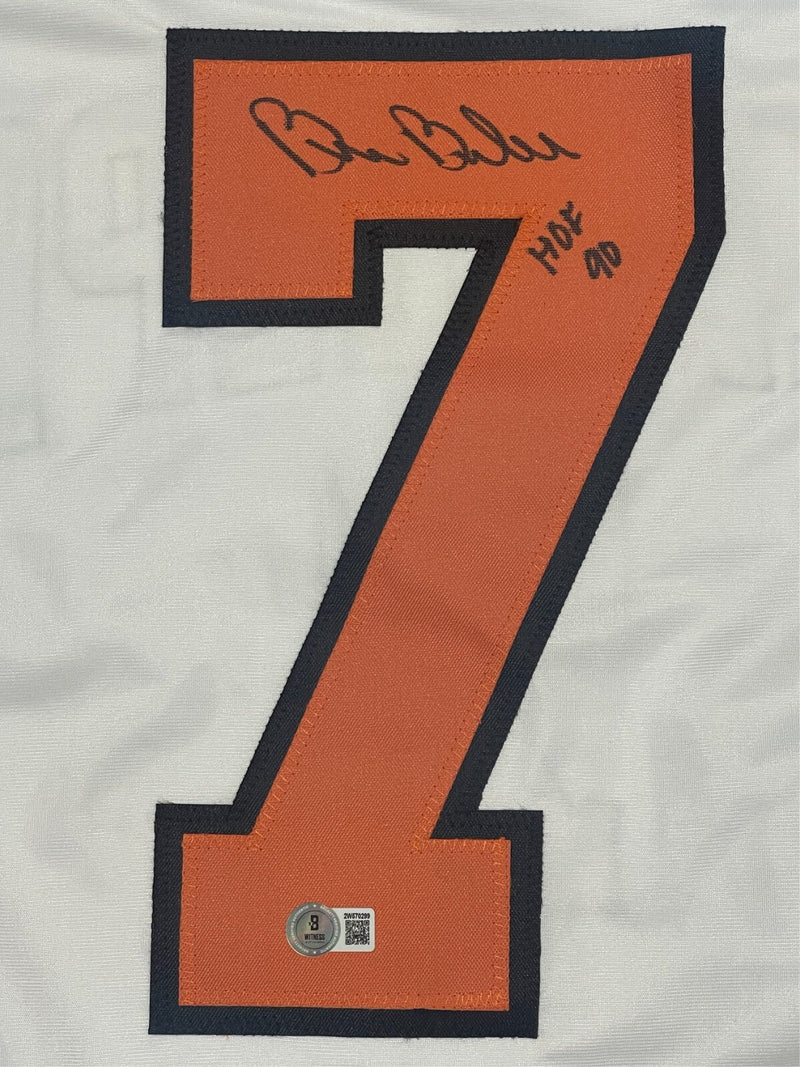 Bill Barber Signed Philadelphia Flyers Custom Jersey w/ HOF 90 Beckett W BAS COA