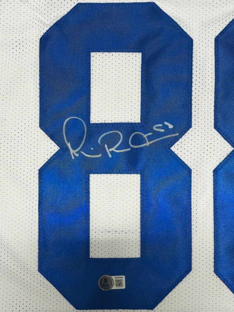 Michael Irvin Signed Dallas Cowboys Custom Jersey Beckett Witness BAS COA