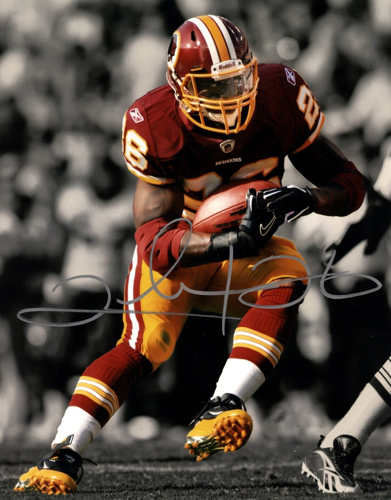 Clinton Portis Signed Autographed Washington Redskins 8x10 Photo LSCM COA #2