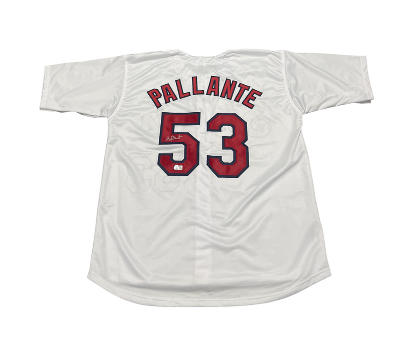 Andre Pallante Signed St Louis Cardinals Custom Jersey Beckett Witness BAS COA