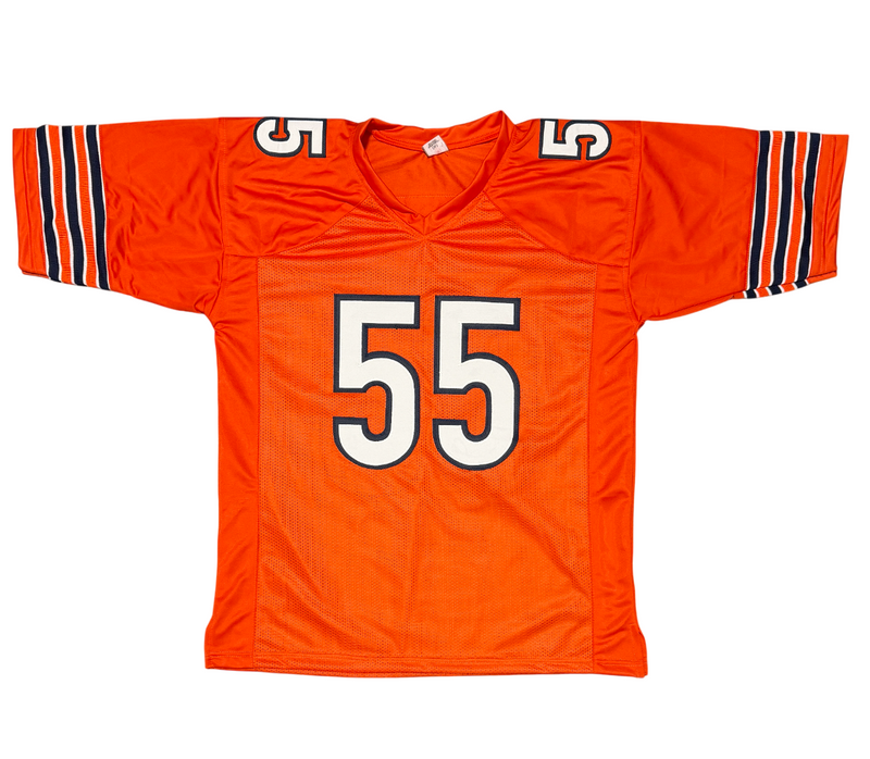 Lance Briggs Signed Autographed Chicago Bears Custom Jersey JSA Witness COA