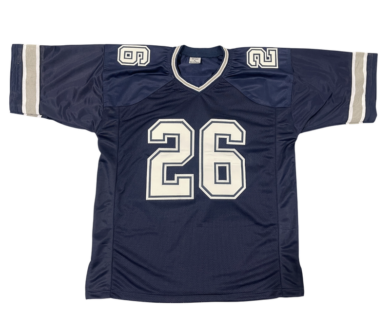 DaRon Bland Signed Dallas Cowboys Custom Jersey Beckett Witness BAS COA