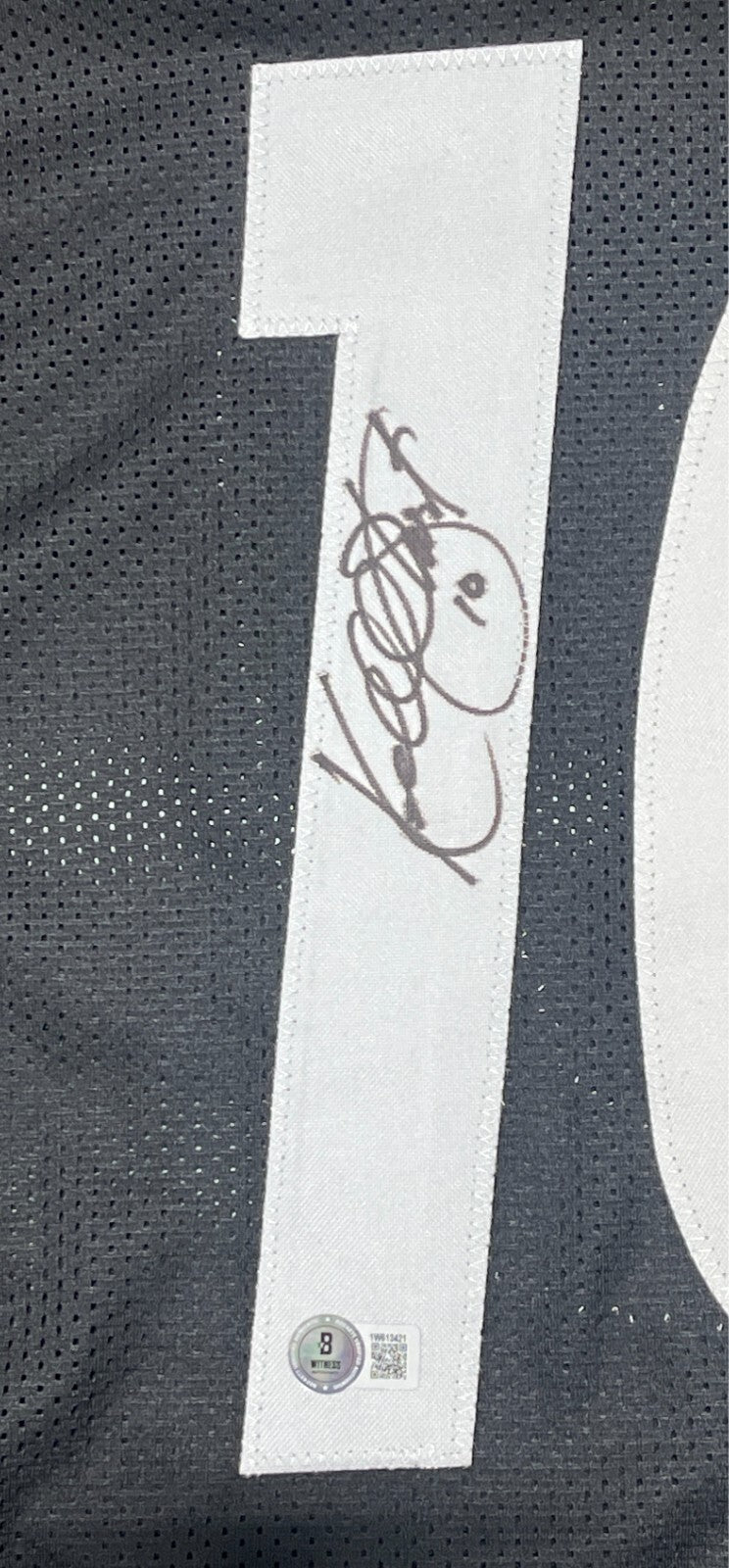 Kordell Stewart Signed Pittsburgh Steelers Custom Jersey Beckett Witness BAS COA