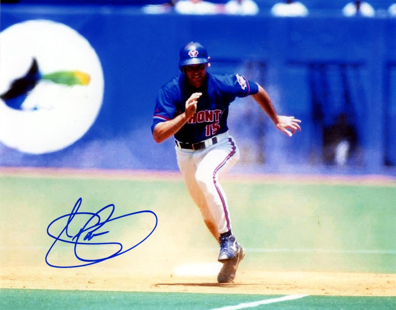 Shawn Green Signed Autographed Toronto Blue Jays 8x10 Photo LSCM COA #3