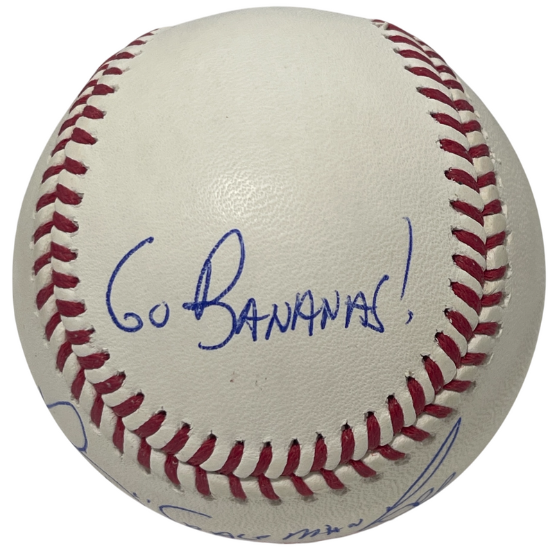 Bill "Spaceman" Lee Signed ROMLB Baseball w/ 3 Insc Beckett Wit BAS COA Bananas