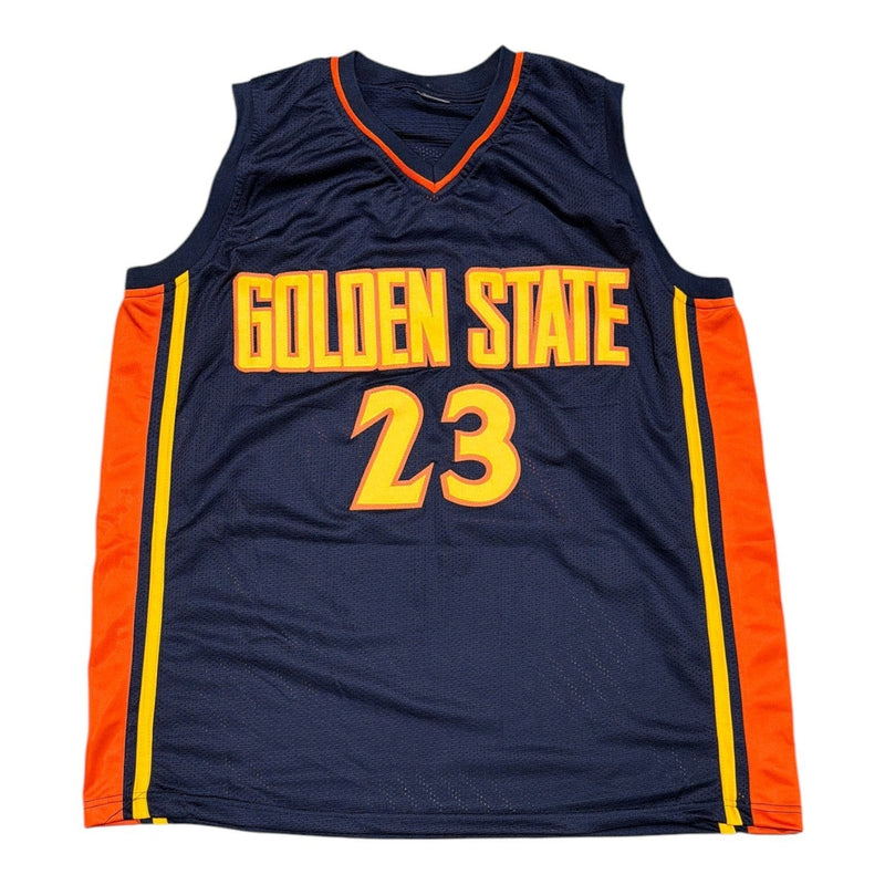 Jason Richardson Signed Warriors Custom 2x Dunk Champ Jersey Beckett Wit BAS COA
