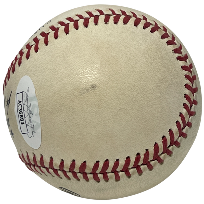 Fernando Valenzuela Signed Rawlings National League Baseball Dodgers JSA COA D