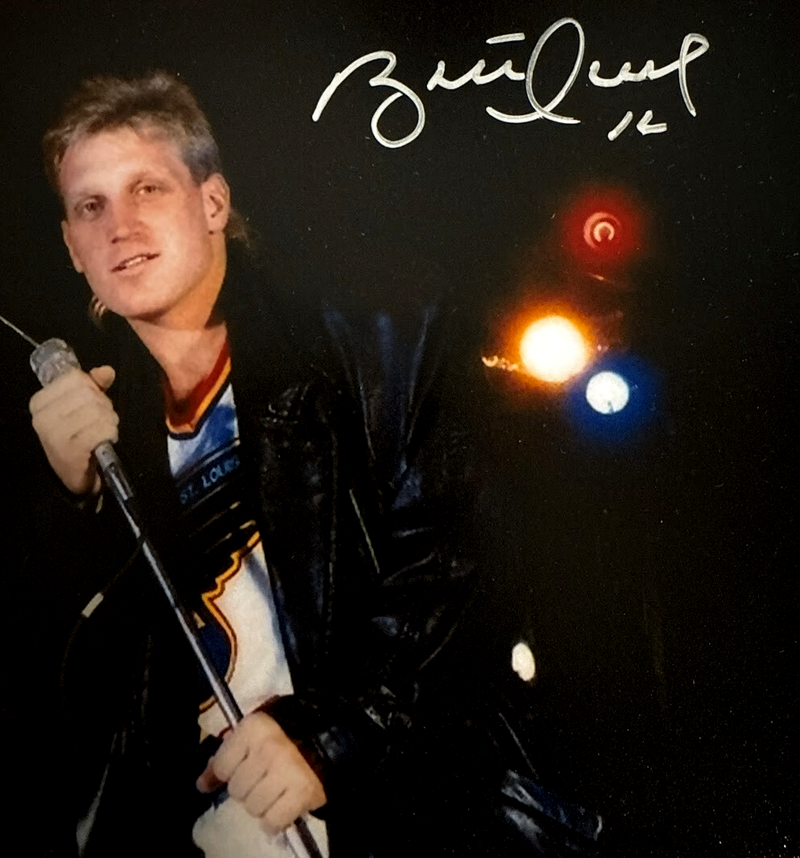 Brett Hull & Adam Oates Signed Auto 12x18 Hull & Oates Poster Photo Beckett COA