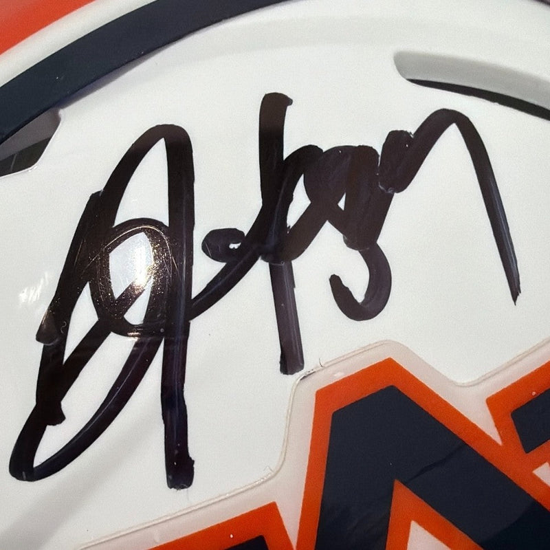 Bo Jackson Signed Autographed Auburn Tigers Speed Mini Helmet JSA Witness COA