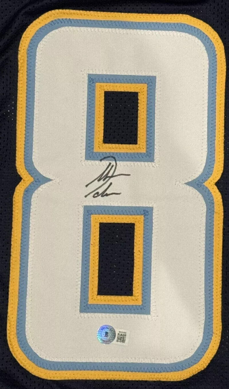 Antonio Gates Signed San Diego Chargers Custom Jersey Beckett Witness BAS COA