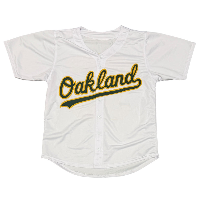 Jose Canseco Signed Athletics Custom Jersey w/ 40/40 + Steroids Beckett Wit COA