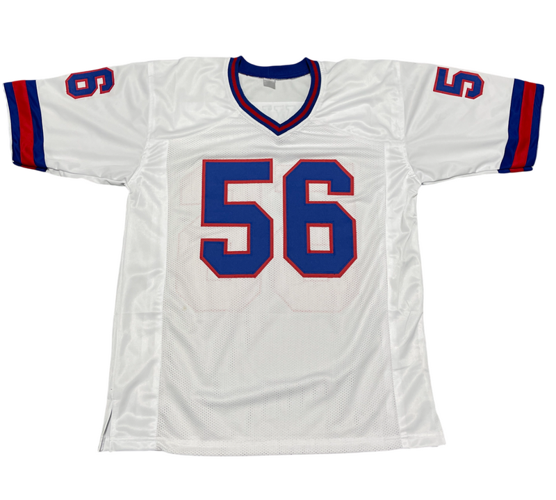 Lawrence Taylor Signed Auto New York Giants Custom Jersey Beckett Wit BAS COA