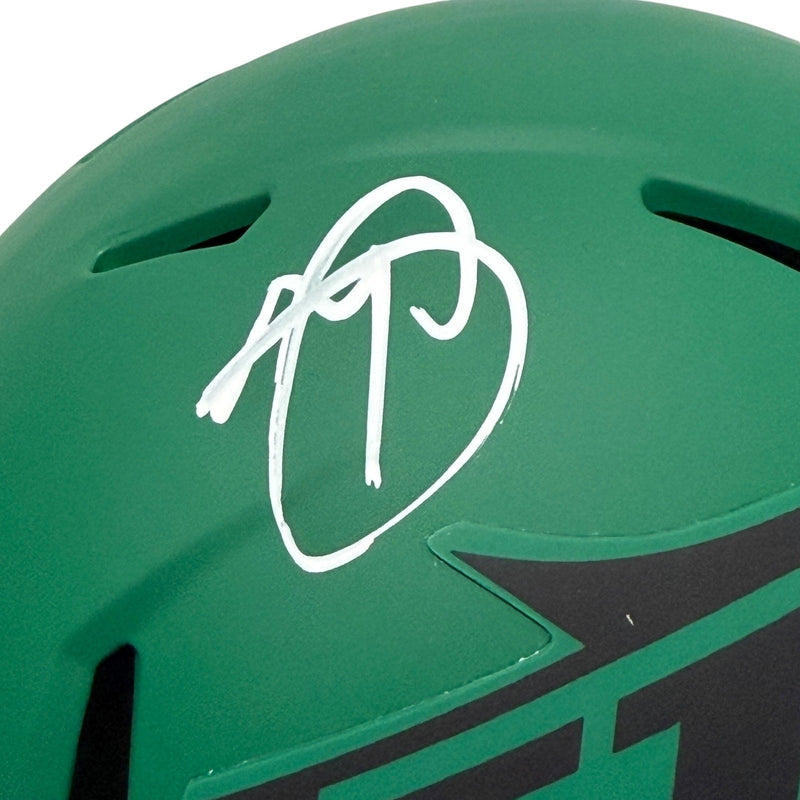 Minkah Fitzpatrick Signed New York Jets Rave Mini Helmet JSA Witness COA