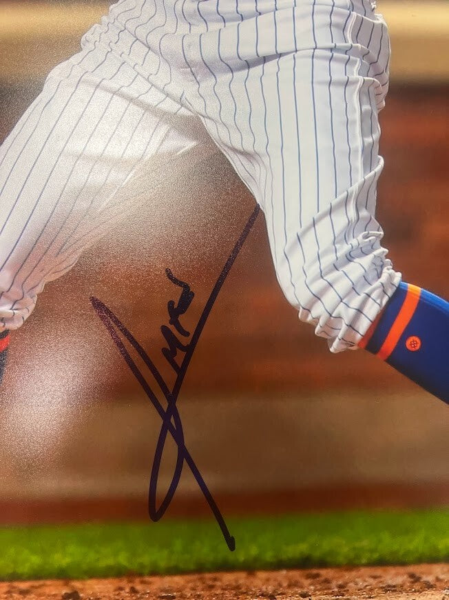 Amed Rosario Signed Autographed 16x20 Photo LSCM COA HOLO NY Mets PF