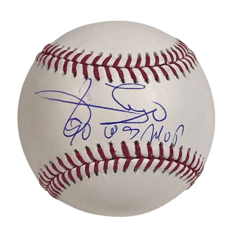 Jose Rijo Signed Autographed ROMLB Baseball w/ 90 WS MVP Beckett BAS W COA