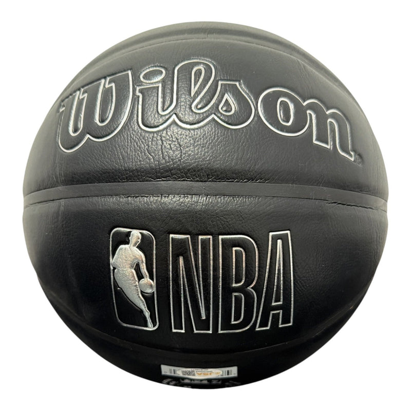 Charlie Ward Signed Black Knicks Wilson NBA Basketball w 99 ECF Champs JSA W COA