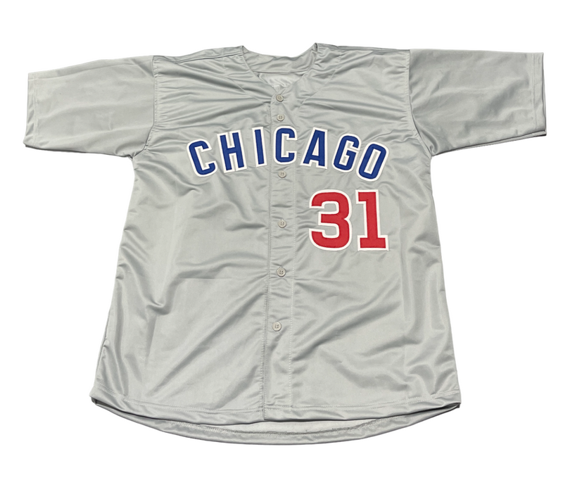 Fergie Jenkins Signed Chicago Cubs Custom Jersey w/ HOF 91 Beckett Wit BAS COA