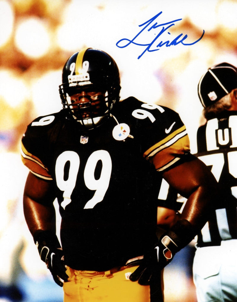 Levon Kirkland Signed Pittsburgh Steelers 8x10 Photo LSCM COA