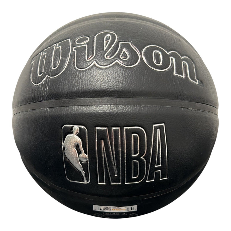 Nate Robinson Signed Knicks Premier Black Basketball w/ 3x Dunk Champ JSA W COA