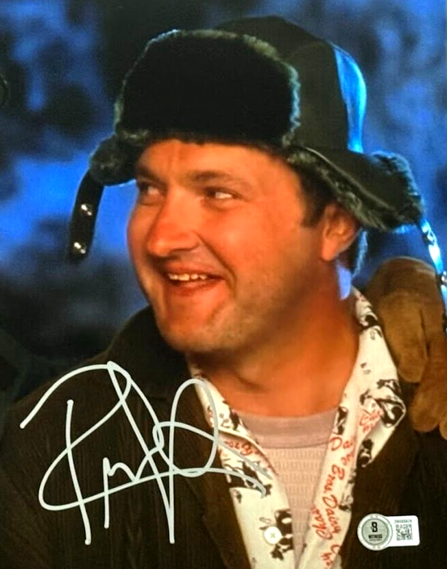 Chevy Chase & Randy Quaid Dual Signed 11x14 Photo Vacation Beckett Wit BAS COA