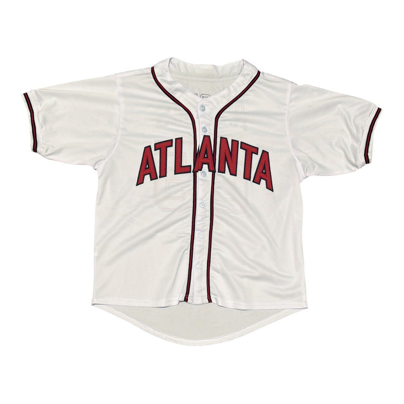 Andruw Jones Signed Autographed Atlanta Braves Custom Jersey w/ HOF 26 JSA COA