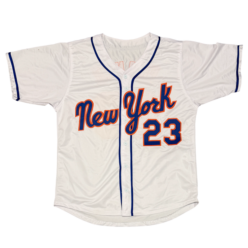 Julio Franco Signed Autographed New York Mets Custom Jersey JSA Witness COA