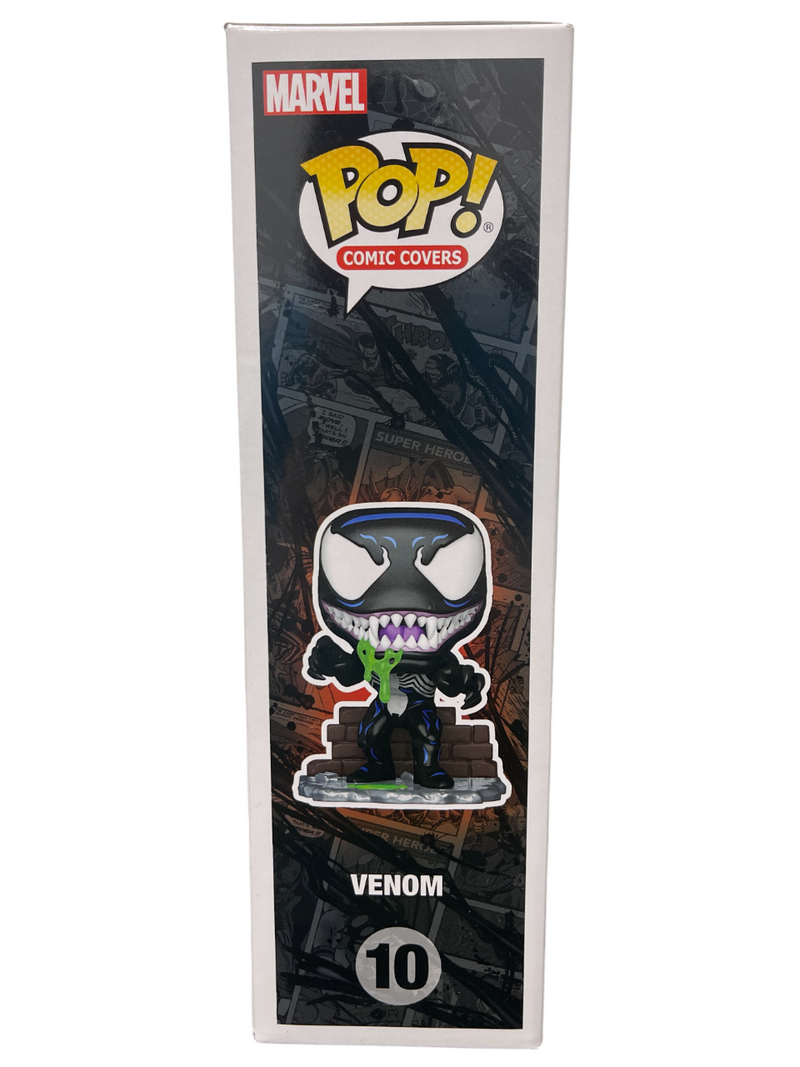 Tom Hardy Signed Venom Funko Pop Comic #10 w Sam De La Rosa Sketch BAS JSA COA C