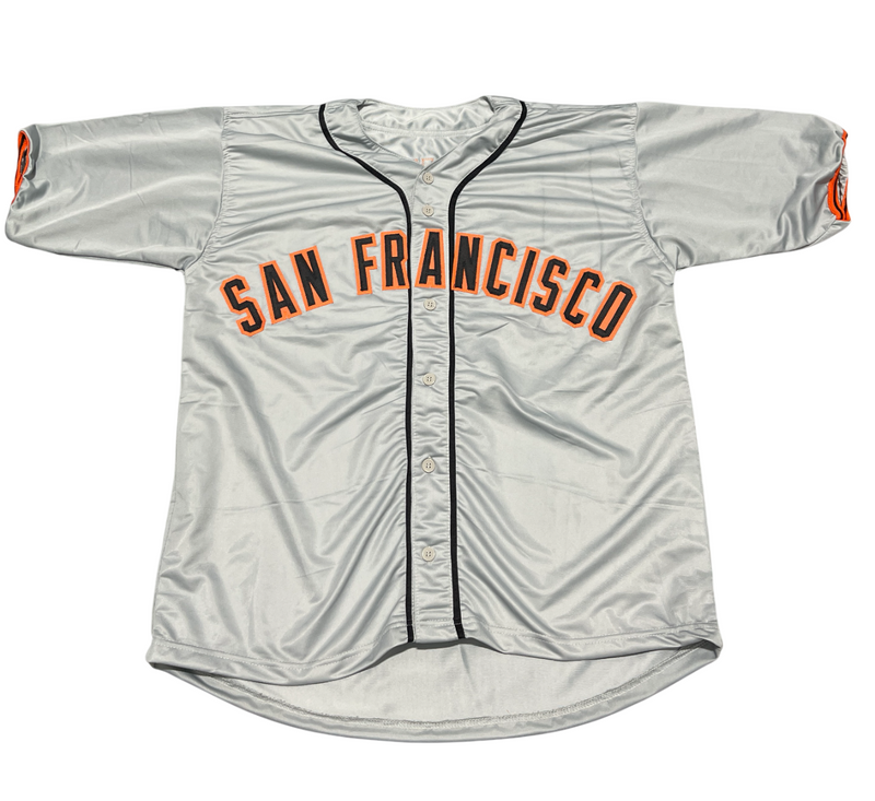 Kevin Mitchell Signed SF Giants Custom Jersey w/ 89 NL MVP Beckett Wit BAS COA