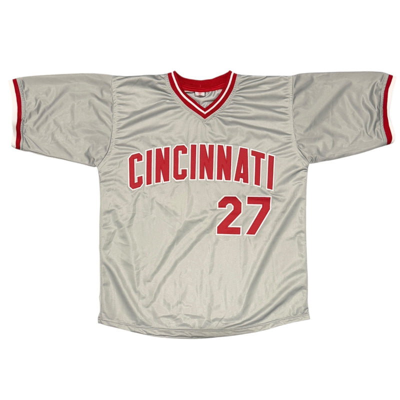Jose Rijo Signed Cincinnati Reds Custom Jersey w/ 90 WS MVP JSA Witness COA G