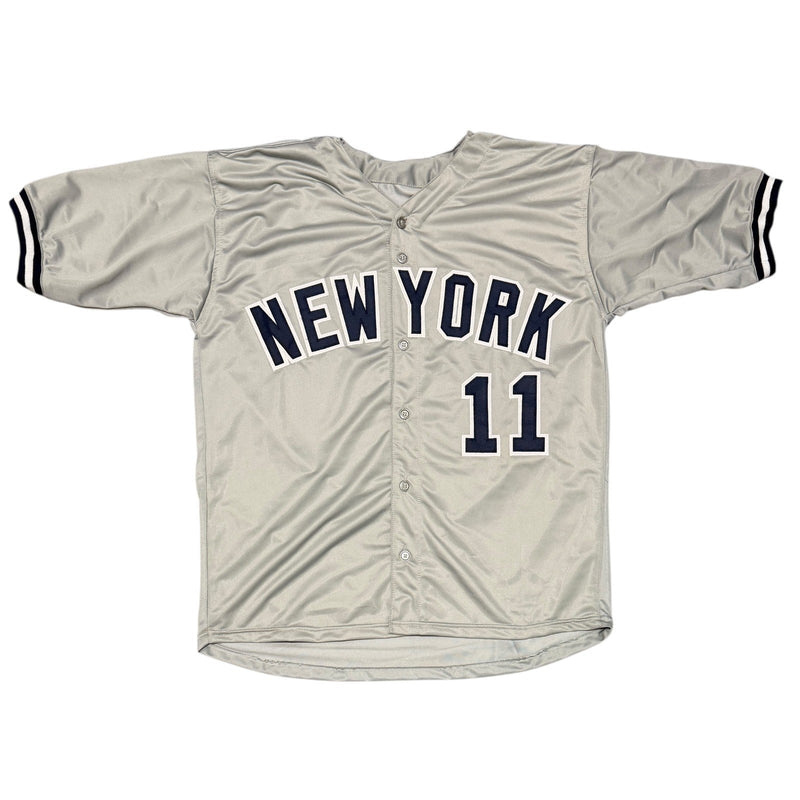 Chuck Knoblauch Signed New York Yankees Custom Jersey w/ 2 Insc JSA Witness COA