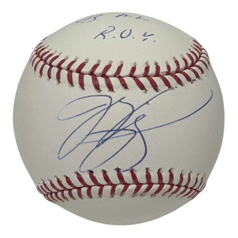 Mike Piazza Signed Autographed ROMLB Baseball w/ 93 NL ROY JSA COA Mets Dodgers